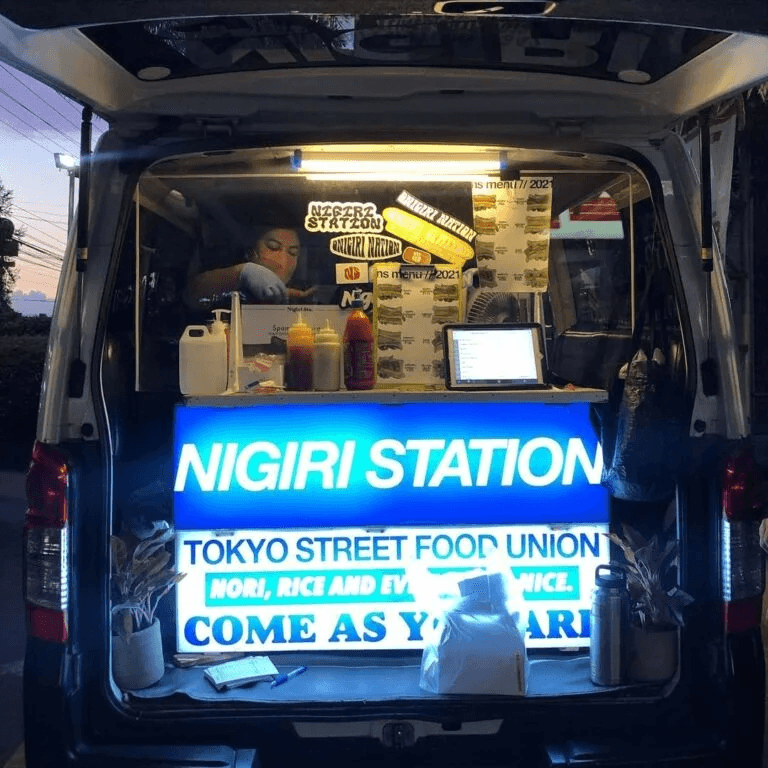 Nigiri Station Popup Van