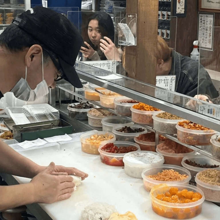 Onigiri restaurant at Japan